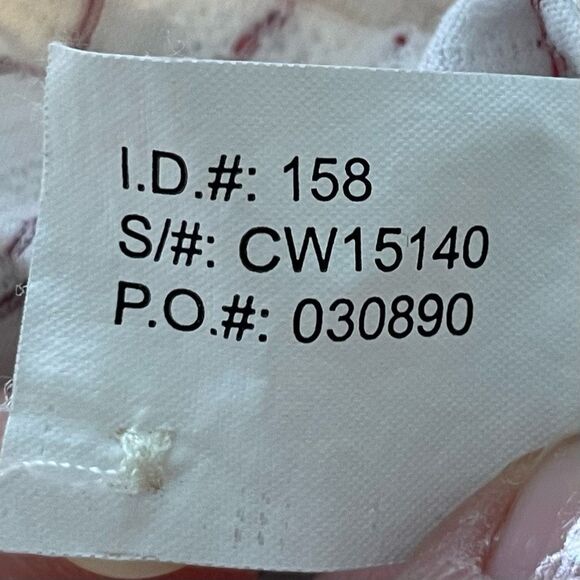 Callaway Golf Collection Polo Shirt White Red Ventilated Striped Knit Short Slee - Picture 9 of 10